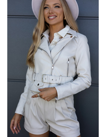 Kurtka Split Beżowa