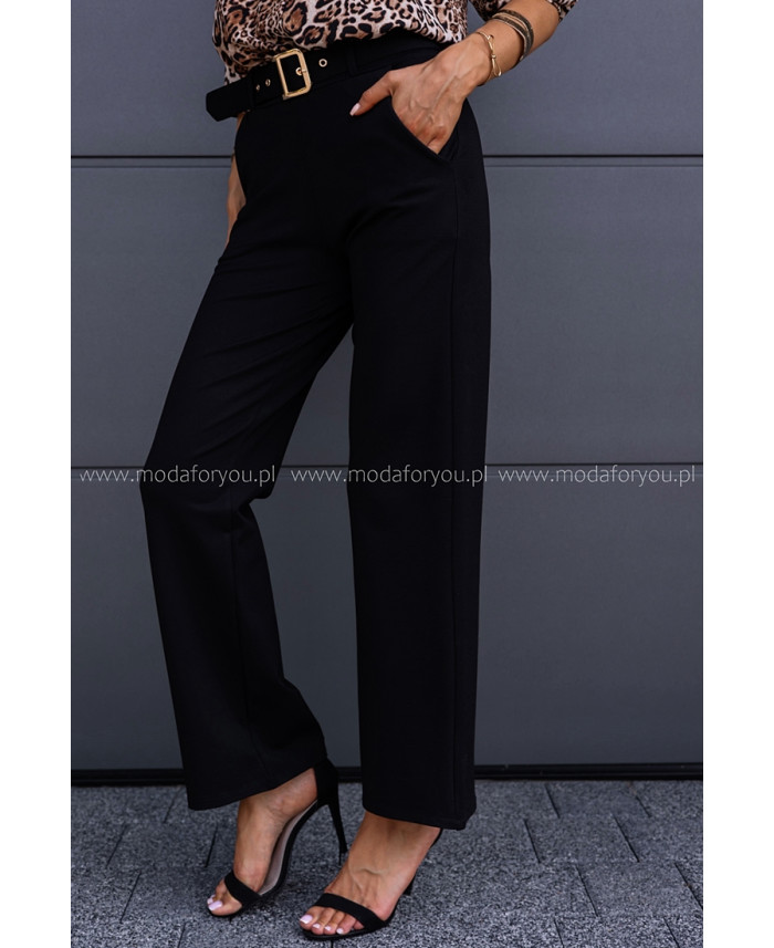 Spodnie Leet Czarne