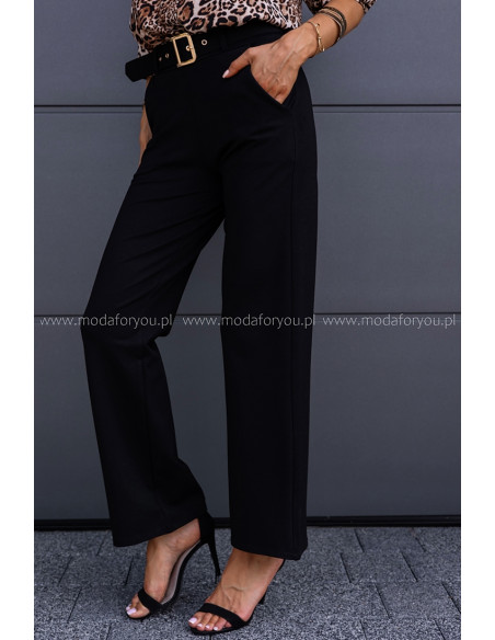 Spodnie Leet Czarne