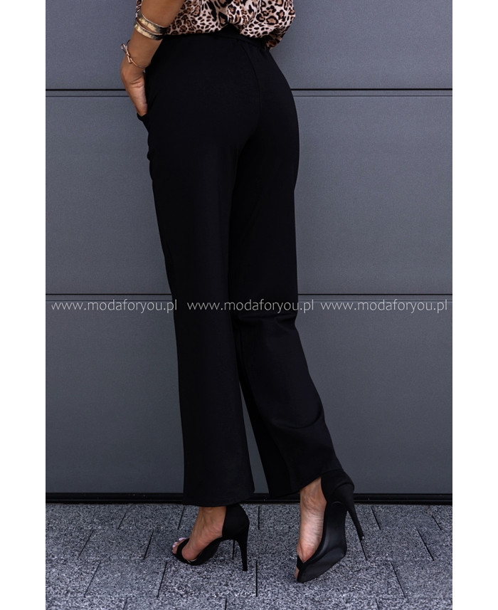 Spodnie Leet Czarne