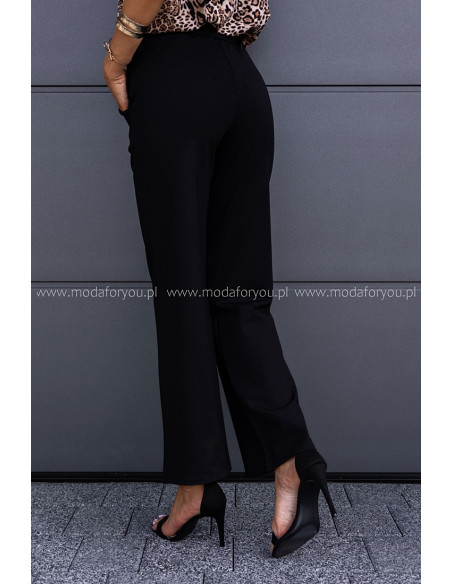 Spodnie Leet Czarne