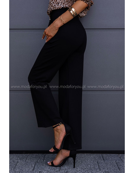 Spodnie Leet Czarne